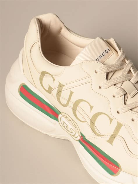 white gucci pirse|white Gucci shoes for women.